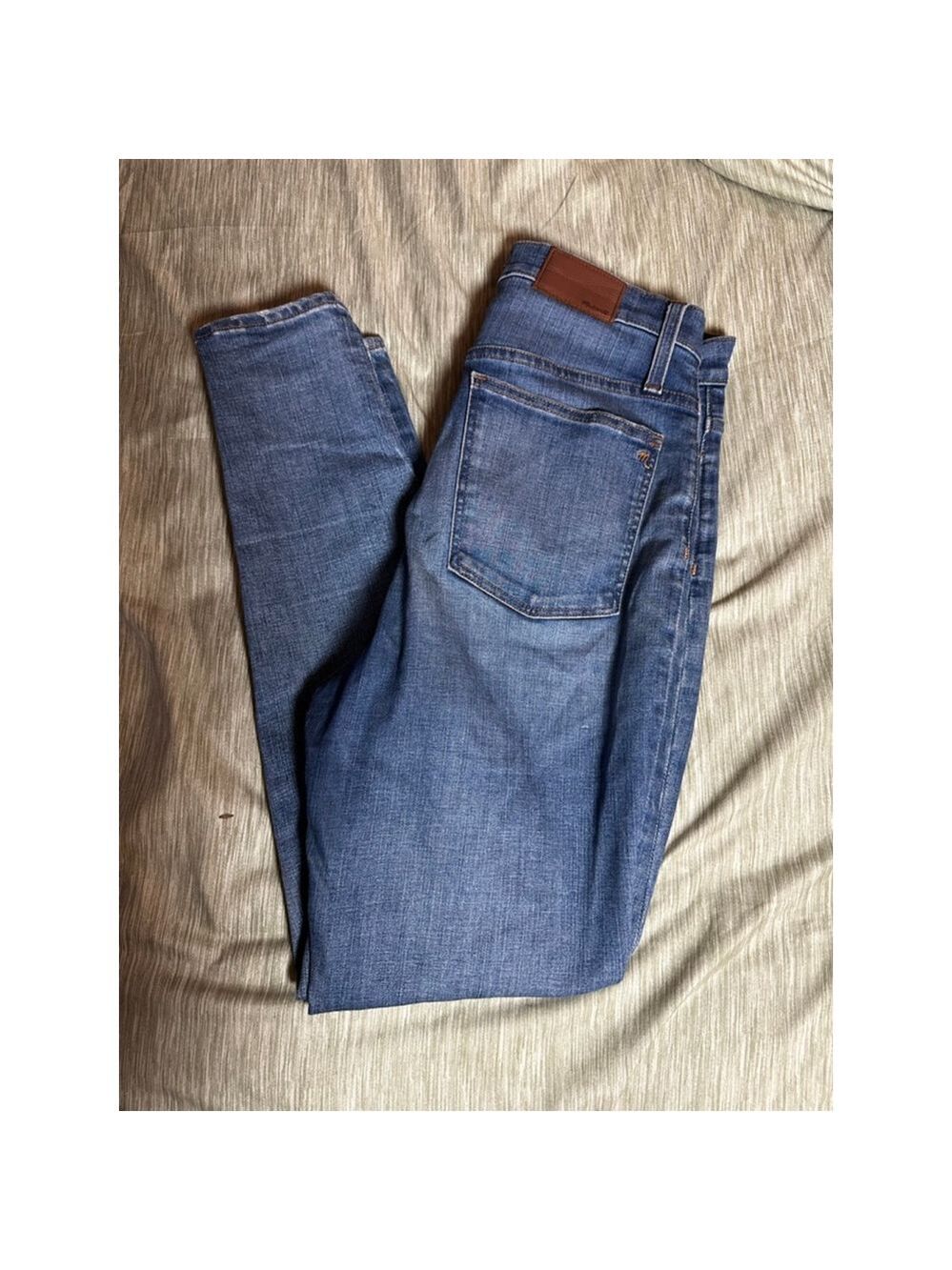 Madewell High Rise Skinny Jeans Blue Size 29 EUC
